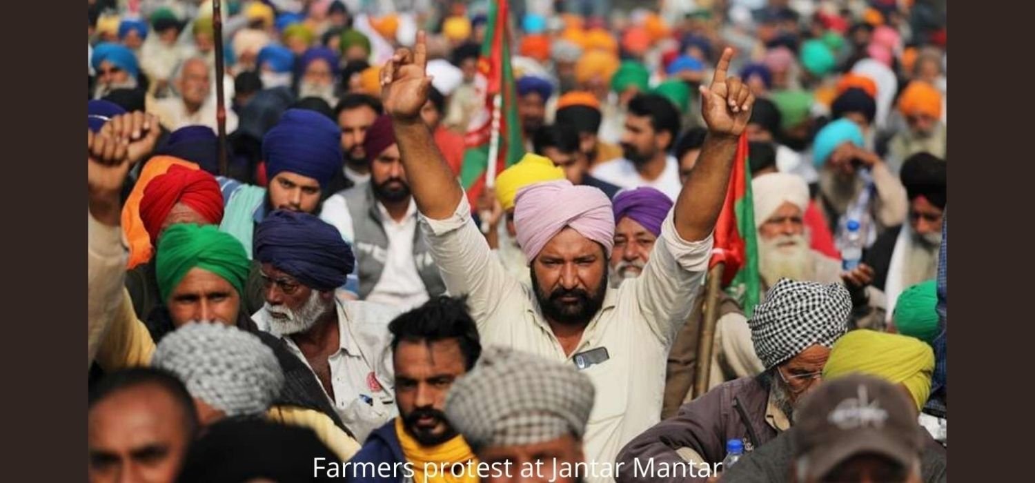 farmers protest