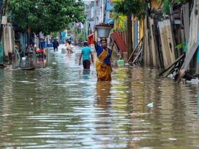 Chennai Under Water After Heavy Rain Overnight