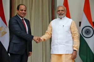 PM Modi and Egyptian President Abdel-Fattah el-Sissi