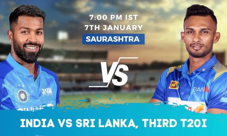 India vs Sri Lanka, 3rd T20I