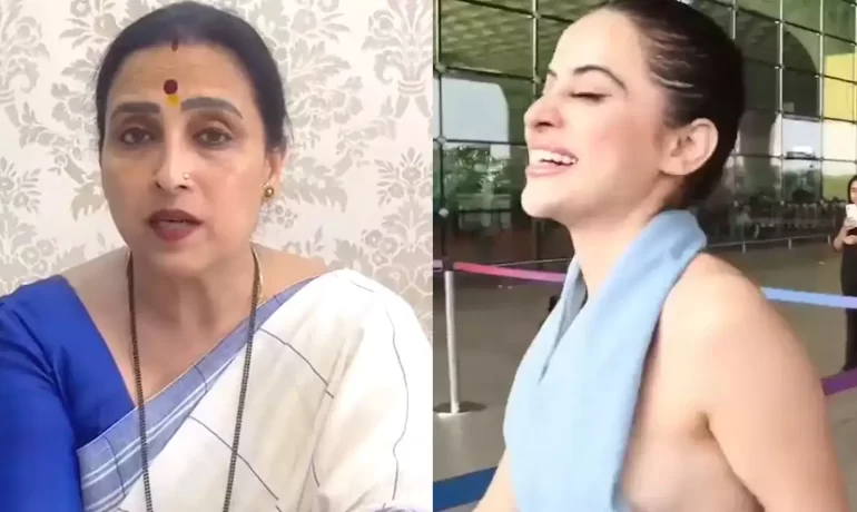 Urfi Javed takes a dig at BJP politician Chitra Wagh