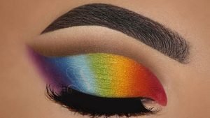 The Rainbow Eye Look