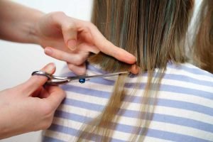 Trim your hair at home