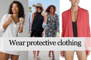 How to stay away from sunburn