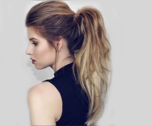 Voluminous Ponytail