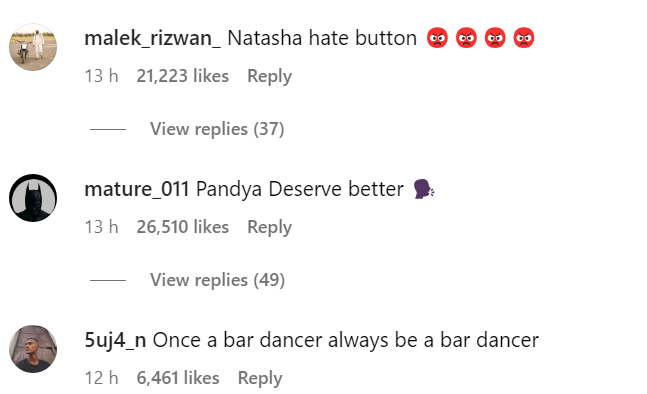 NATASA RECIEVES HATE ON DIVORCE WITH HARDIK | 2024 2 natasa