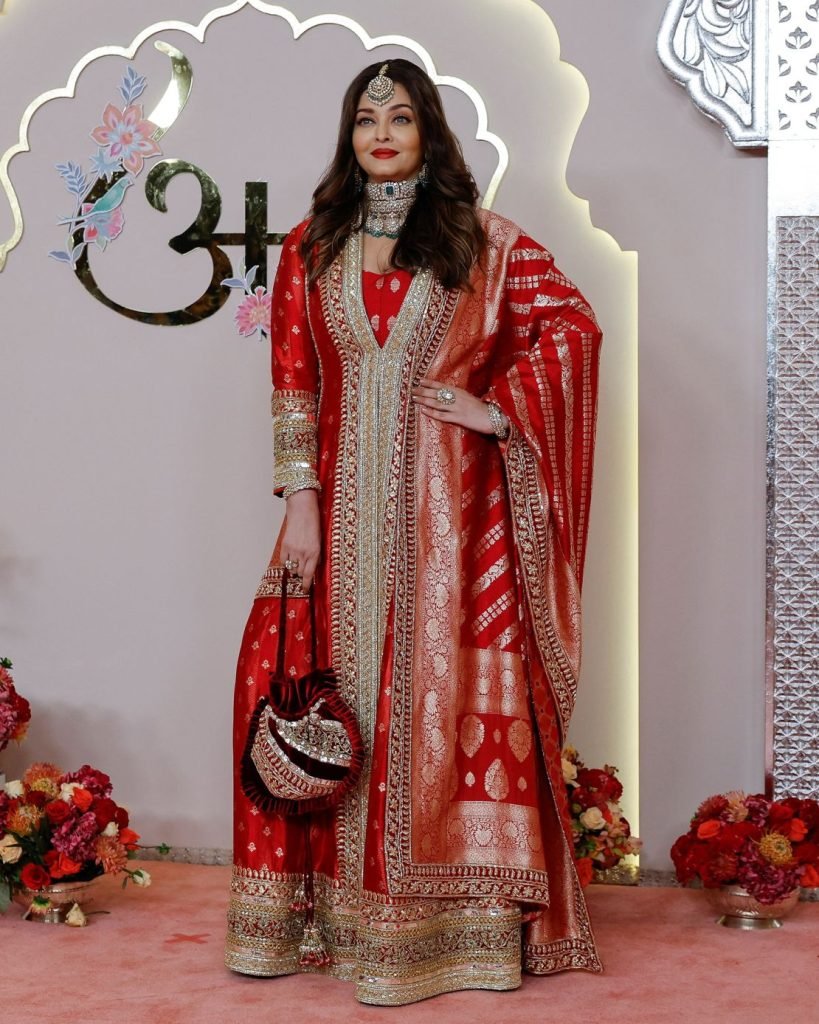 aishwarya rai at anant ambani wedding 
