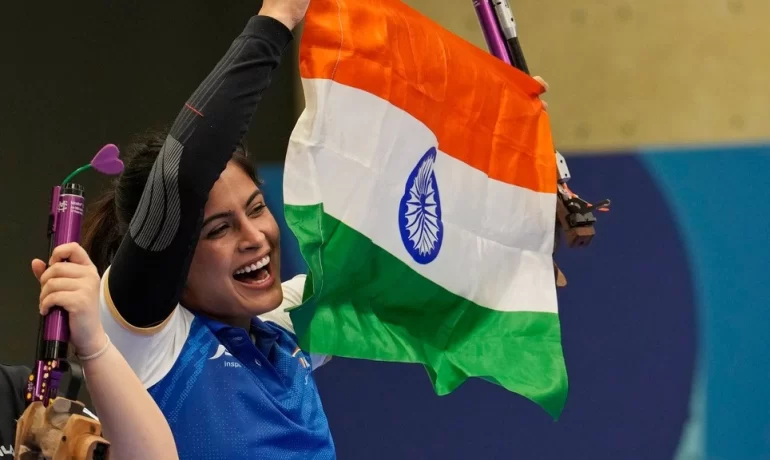 WHO IS MANU BHAKER? | WINS BRONZE MEDAL AT PARIS OLYMPICS 2024 176 manu bhaker