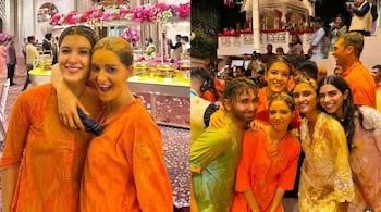 Anant Ambani and Radhika Merchant | MEHNDI AND HALDI CEREMONY | July 8 8 haldi masti Anant Ambani and Radhika Merchant's haldi and mehndi ceremony.