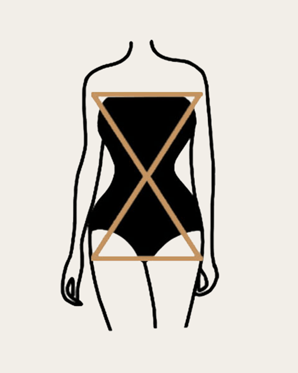 body type hourglass body shape