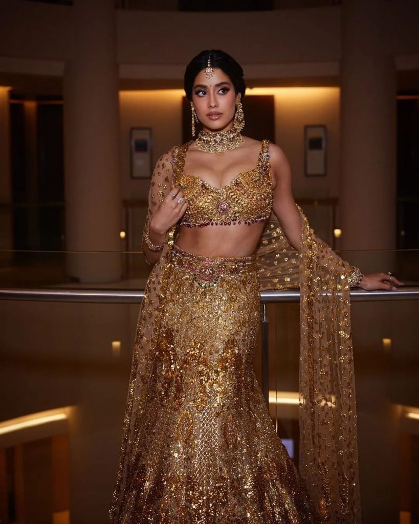 jahnvi kapoor  at anant ambani wedding 