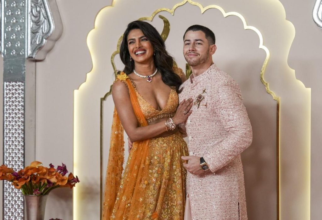 priyanka and nick  at anant ambani wedding 