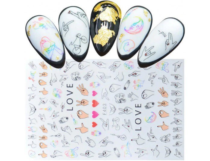 The Ultimate Guide to Women's Nail Art and Safety 3 Decals and Stickers