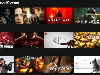 Top 30 Horror Movies and Web Series on Netflix