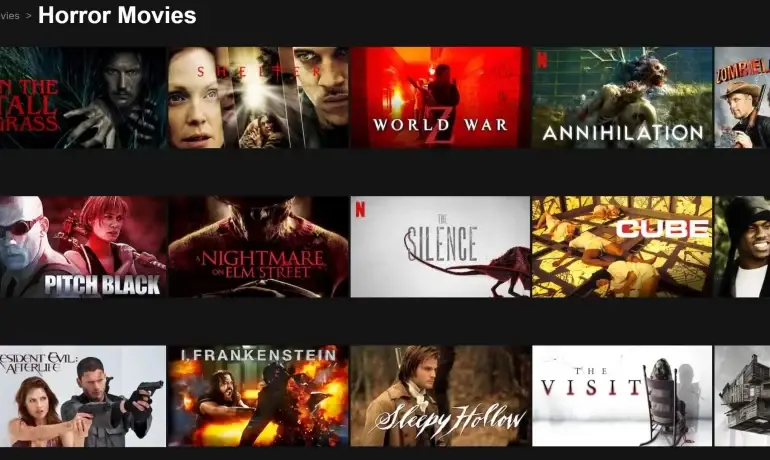 Top 30 Horror Movies and Web Series on Netflix 79 Horror Movies and Web Series on Netflix