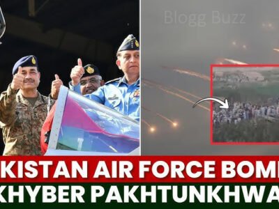 Pakistan Air Force Bombs Its Own Peoples