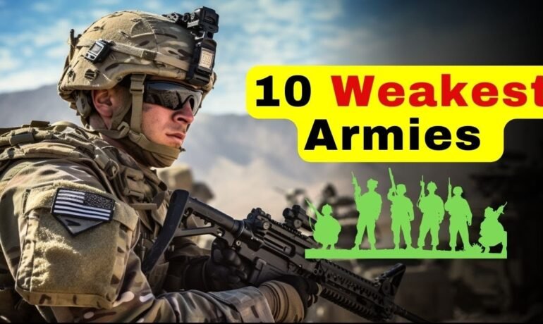 Worlds Weakest Armies and How India’s Strongest Army Protects a Nation 38 Worlds Weakest Armies
