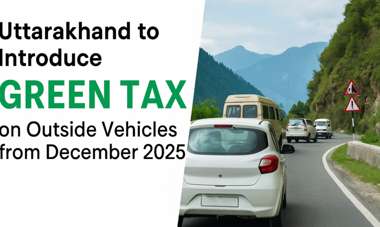 Uttarakhand Green Tax on Outside Vehicles from December 2025 7 Uttarakhand Green Tax 2025