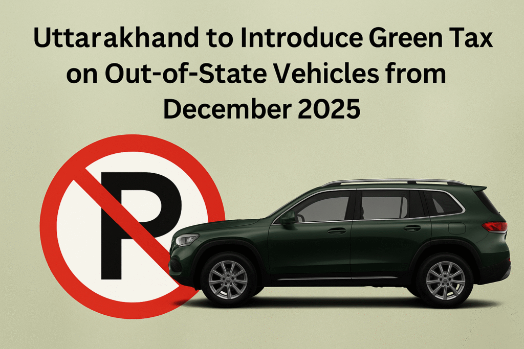 Uttarakhand Green Tax on Outside Vehicles from December 2025 2 Uttarakhand Green Tax 2025