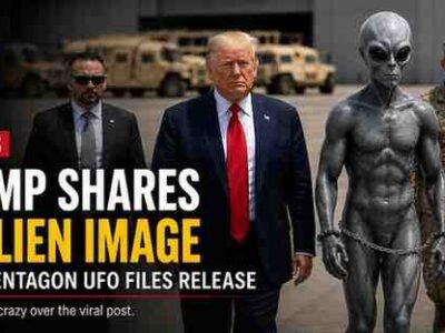Donald Trump AI Alien Image Goes Viral