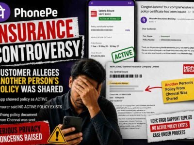 PhonePe Insurance Issue Raises Serious Privacy Concerns 2026